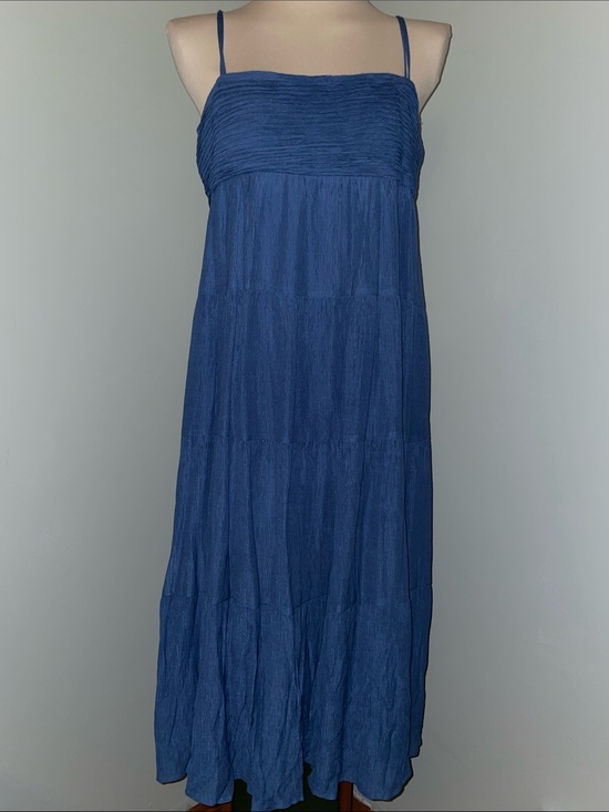 KIRIOUS LOS ANGELES Dresses & Skirts - Kirious Navy Blue Spaghetti-Strap Maxi Dress